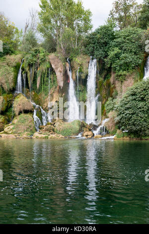 Wasserfall Kravica, Kravice, Bosnien und Herzegowina Stockfoto