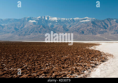 Badwater Basin, Death Valley, Kalifornien, USA Stockfoto