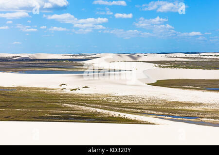 Sanddünen, Jericoacoara Nationalpark, Ceara, Brasilien, Südamerika Stockfoto