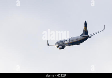 Boeing737-700 EI-DYO betrieben von Ryanair. Stockfoto