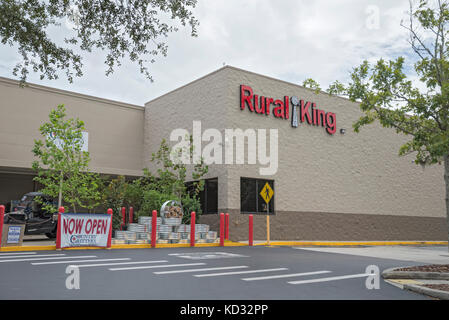 Ländliche König Store neu in Gainesville, Florida, eröffnet. Stockfoto