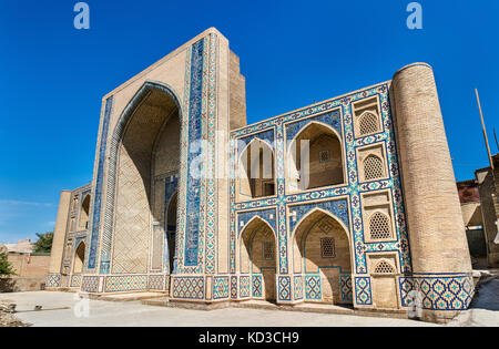 Ulugbek Medrese in Buchara, Usbekistan Stockfoto