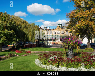 Die königliche Halle von Crescent Gardens Harrogate, North Yorkshire England Stockfoto