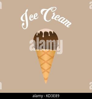 Eis. Vector Illustration. Stock Vektor