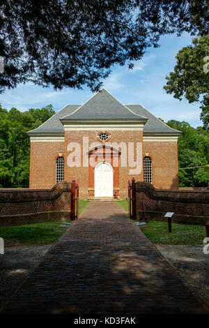 Christus Kirche, 420 Christ Church Road, Weems, Virginia Stockfoto