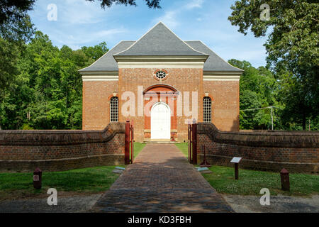 Christus Kirche, 420 Christ Church Road, Weems, Virginia Stockfoto