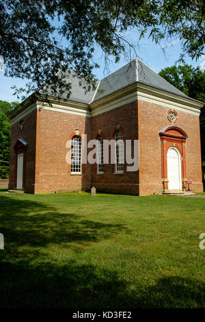 Christus Kirche, 420 Christ Church Road, Weems, Virginia Stockfoto