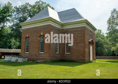 Christus Kirche, 420 Christ Church Road, Weems, Virginia Stockfoto