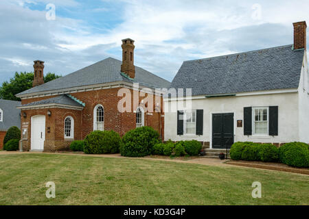 Richmond County Courthouse, Warschau, Virginia Stockfoto