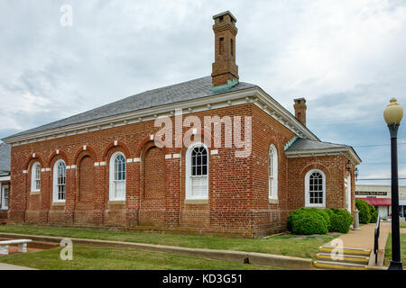 Richmond County Courthouse, Warschau, Virginia Stockfoto