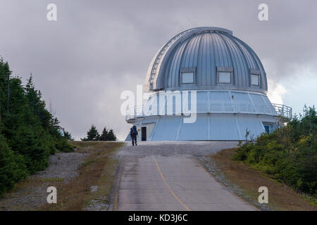 Mont Megantic Sternwarte in Quebec, Kanada. Stockfoto