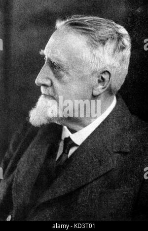 Granville Bantock - Portrait der englische Komponist, Professor für Musik an der Universität Birmingham. 7. Am 7. August 1868 - 16. Oktober 1946. Stockfoto