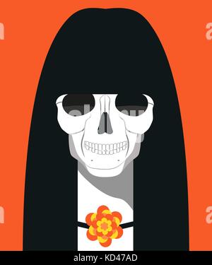 Tag der Toten. Stock Vektor