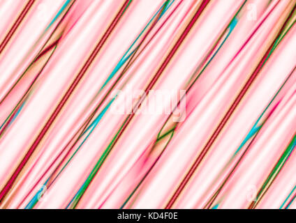 Abstrakte Mosaik Hintergrund der Zick-zack-Streifen und Linien Pastelltönen in einem Winkel gesammelt Stockfoto