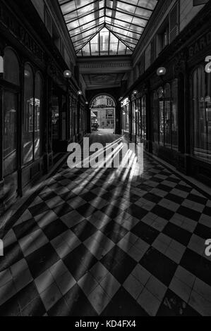 Galerie vero dodat Shopping Galerie in Paris. Stockfoto