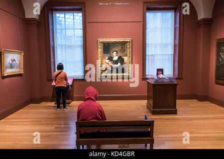 Washington DC, District of Columbia, American Art Museum, Malerei, Porträt, Elizabeth Winthrop Chanler, John Singer Sargent, Besichtigung, Galerien, adul Stockfoto