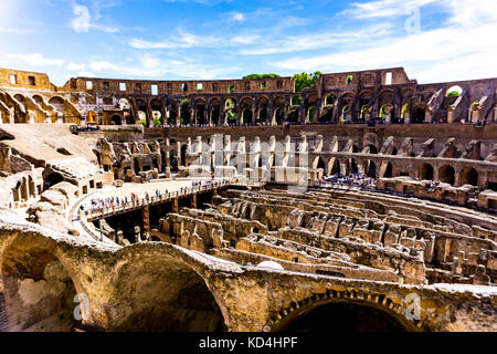 Das Kolosseum, Rom, Italien, September 2017 Stockfoto