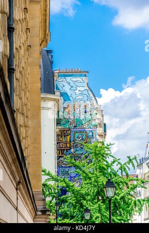 Street-Art in Paris, Frankreich Stockfoto