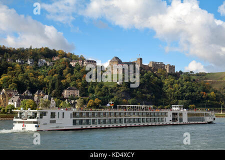 Burg Rheinfels, St. Goar, Deutschland Stockfoto