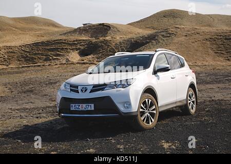 Toyota RAV4 im Gelände Stockfoto
