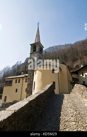 Fontainemore, Aostatal, Italien Stockfoto
