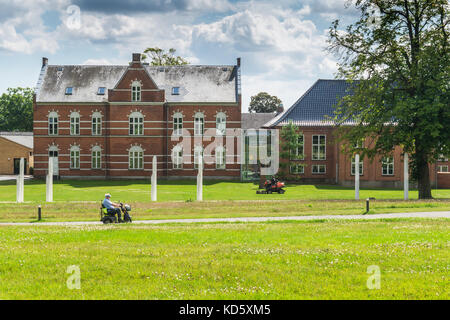 National Knowledge Center für Geschichte und des kulturellen Erbes in jelling, Dänemark Stockfoto