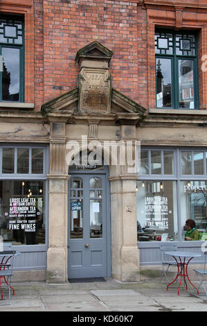 Hängebrücke Kammern in Manchester Stockfoto