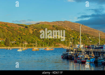 Loch Broom und Ullapool Harbour North West Scotland Stockfoto