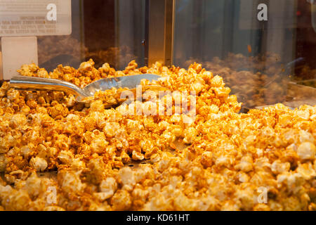 Süßes popcorn Shop Stockfoto