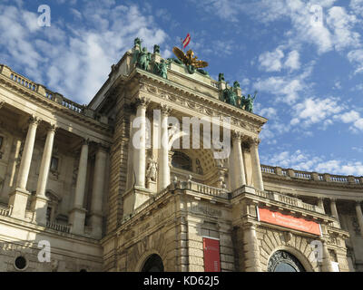 Die Österreichische Nationalbibliothek Stockfoto