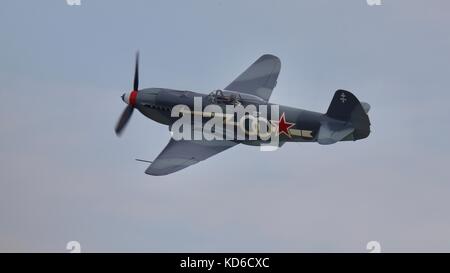 Die Greenwood Jakowlew Yak-3 UA Stockfoto