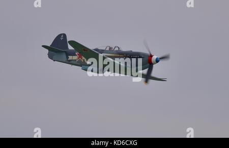 Die Greenwood Jakowlew Yak-3 UA Stockfoto