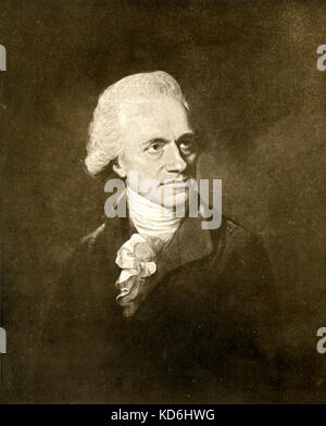 Friedrich Wilhelm Herschel. Deutsche geboren Englischer Astronom und Musiker, 1738-1822. Stockfoto