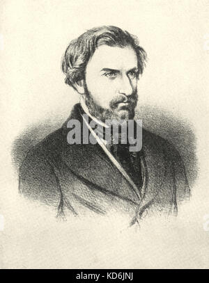 Ambroise Thomas der französische Komponist, 1811-1896. Stockfoto