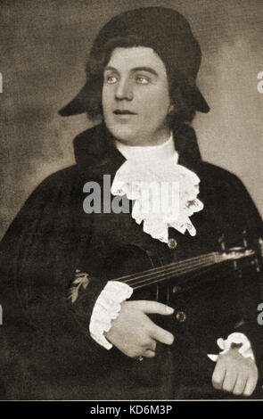 Franz Lehar oper Paganini mit Richard Tauber in der Hauptrolle. (FL-ungarische Komponist 1870-1948) (RT-österreichischen Tenor 1892-1949) Stockfoto