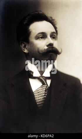 Alexander Skrjabin/Skrjabin, russischer Komponist Pianist. 6. Januar 1872 bis 27. April 1915. Stockfoto