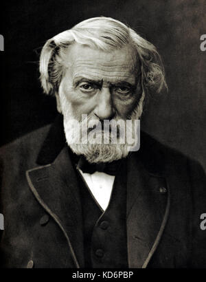 (Charles Louis) Ambroise THOMAS - Porträt des französischen Komponisten. 1811-1896 Stockfoto