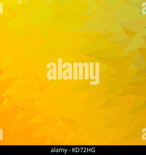 Abstrakte gelbes Dreieck Hintergrund Stockfoto
