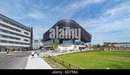 Wasserzeichen westquay Einkaufs- und Freizeitzentrum in Southampton Stockfoto