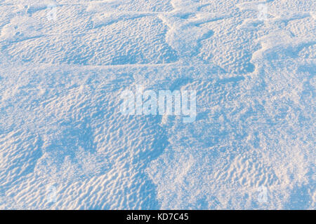 Foto von Schnee, close-up Stockfoto