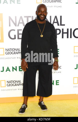 Hollywood, USA. 09 Okt, 2017. Sal mesekela auf der Los Angeles Premiere kommt von National Geographic Dokumentarfilm 'Jane' in der Hollywood Bowl in Hollywood, Kalifornien, die am 9. Oktober 2017. Credit: das Foto access/alamy leben Nachrichten Stockfoto