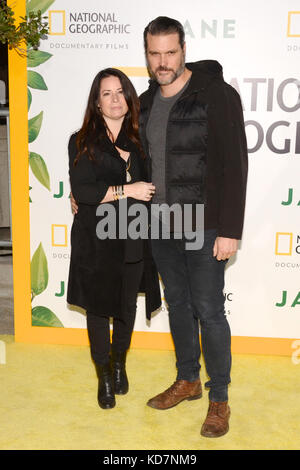 Hollywood, USA. 09 Okt, 2017. Holly Marie Combs kommt an der Los Angeles Premiere von National Geographic Dokumentarfilm 'Jane' in der Hollywood Bowl in Hollywood, Kalifornien, die am 9. Oktober 2017. Credit: das Foto access/alamy leben Nachrichten Stockfoto