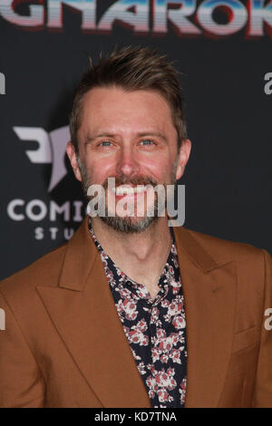 Los Angeles, USA. 10 Okt, 2017. Chris Hardwick 10/10/2017 die Weltpremiere von 'Thor: Ragnarök' bei El Capitan Theatre in Hollywood, ca Credit: Cronos/alamy leben Nachrichten Stockfoto