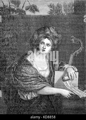 Anna Komnene oder Comnena, 1083-1153, eine byzantinische Prinzessin und Gelehrter Stockfoto