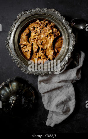 Ziege Rogan Josh indische Curry Stockfoto