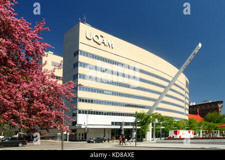 Montreal, Quebec, 24. Mai, 2016. UQAM-Universitätspavillon auf der Robert-Kennedy Avenue. Quelle: Mario Beauregard/Alamy Live News Stockfoto