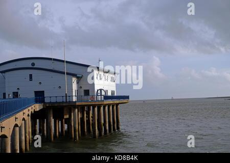 Barrow Rettungsboot Station, Cumbria Stockfoto