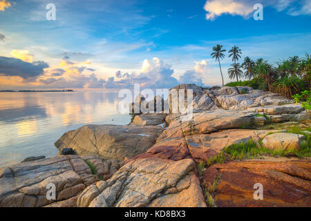 Strand, Bintan, Tanjung Pinang, Riau Inseln, Indonesien Stockfoto