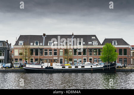 Haarlem ist eine Stadt außerhalb von Amsterdam im Nordwesten Niederlande. Sobald ein großer Nordsee trading Port Stockfoto