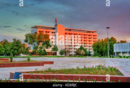 Hotel in navoi, Usbekistan Stockfoto